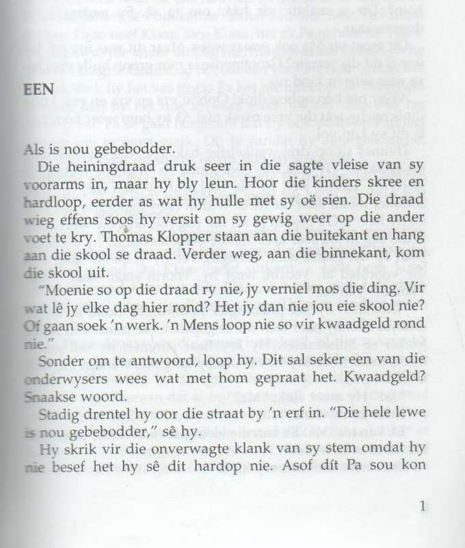DISSE FLIPPEN STUKKENDE WERELD DIE, MY OU - HANS DU PLESSIS (14 DE DRUK 2007) TEEN