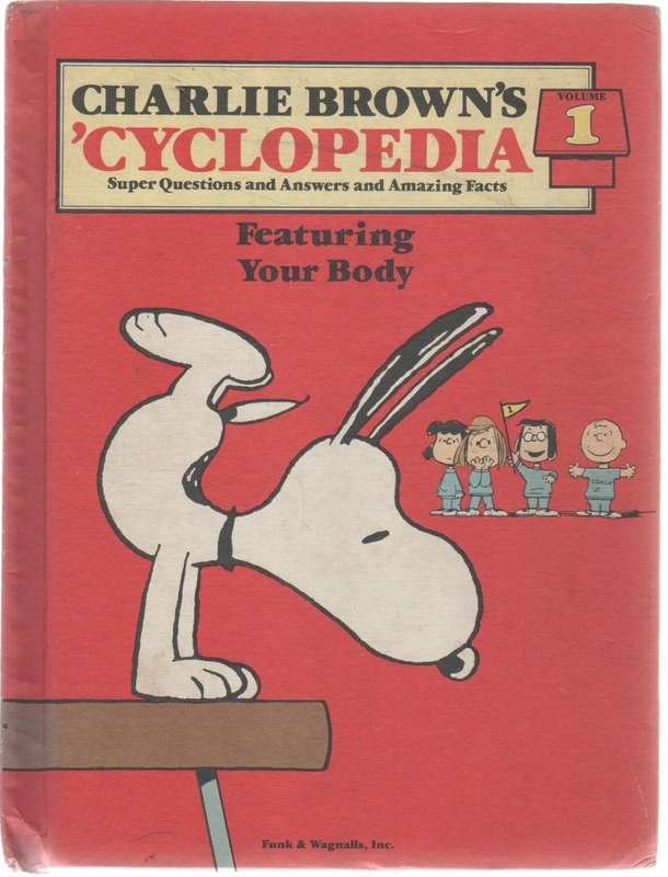 CHARLIE BROWN'S CYCLOPEDIA VOLUME 1  FEATURING YOUR BODY (1980)