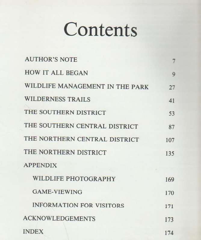 THE KRUGER A SUPREME AFRICAN WILDERNESS - BRUCE AIKEN (1988)