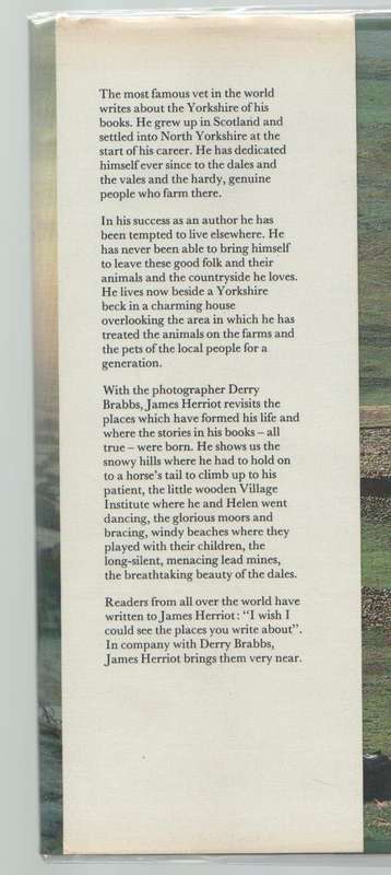 JAMES HERRIOT'S YORKSHIRE WITH PHOTOGRAPHS BY DERRY BRABBS (1980)