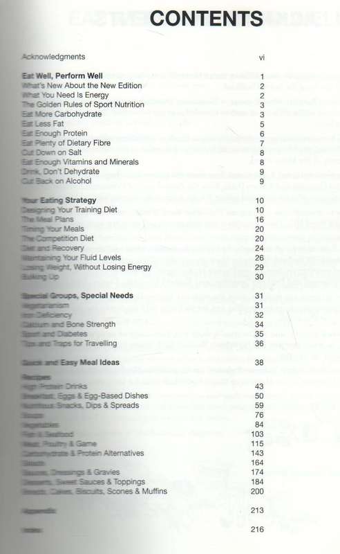 FOOD FOR SPORT COOKBOOK - CHRISTINE ROBERTS & KAREN INGE ( FOREWORD TIM NOAKES (1996)