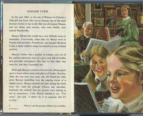 LADYBIRD BOOK, LIVES OF THE GREAT SCIENTISTS, MADAME CURIE (1ST PUBLISHED 1970)
