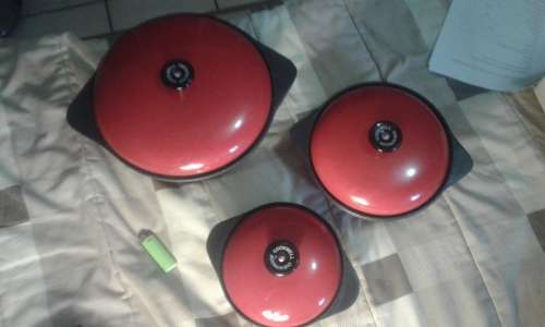 Cookwell ovenproof 3piece pots