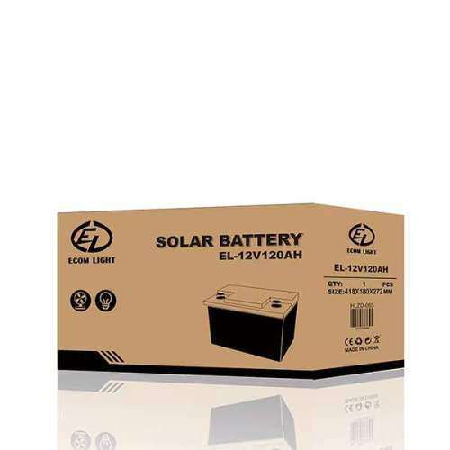Solar Gel 12V Battery 120AH Deep Cycle SoSolar