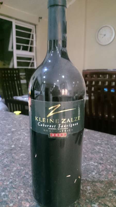 2000 Kleine Zalze Cabernet Sauvignon Magnum (1.5L)