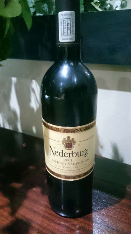 2001 Nederberg Cabernet Sauvignon 750ml