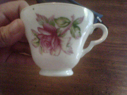 Pretty teacup
