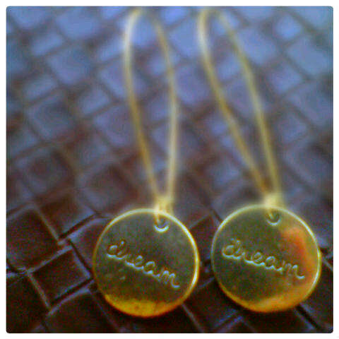 Silver earrings - reversable charms - stunning