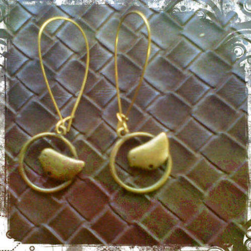 Fun Bronze Earrings