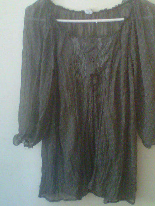 XXL Grey top ex Mr Price