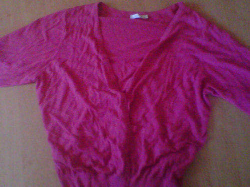 Bright pink cardi XXL (second hand)