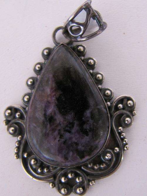 Stunning chaorite pendant in sterling silver