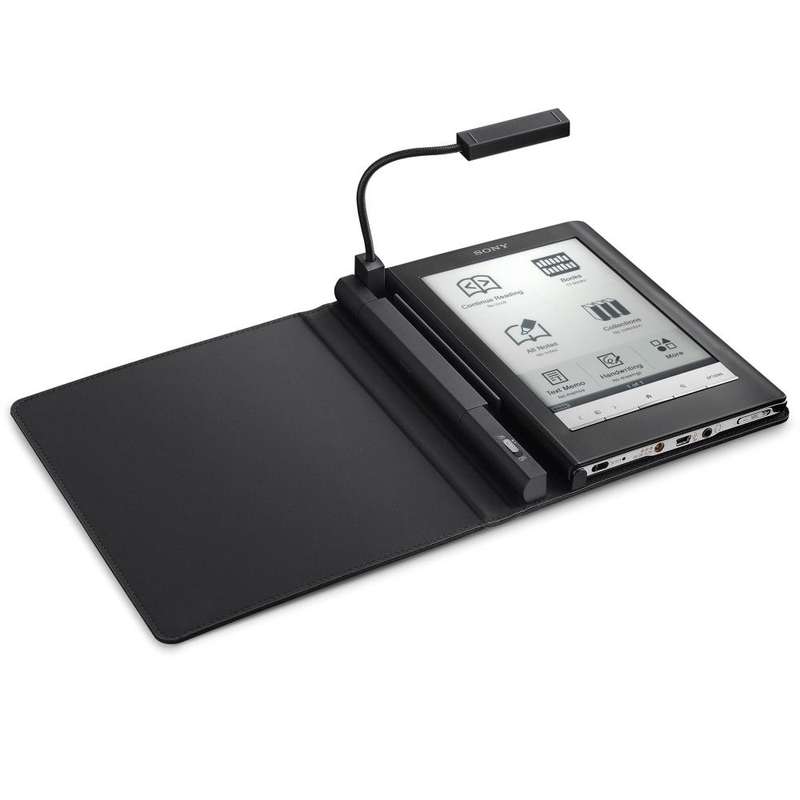 Sony Reader Touch Edition with cover and light PRS-ACL6 (512MB, 6" touchscreen, Black)