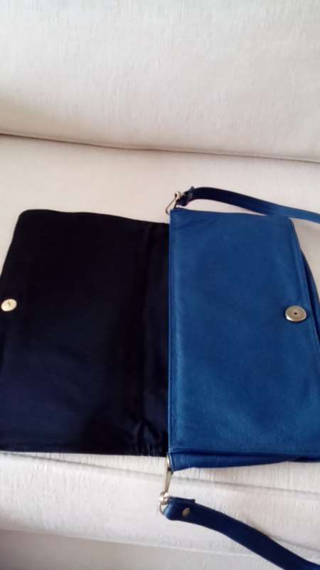 Genuine vintage leather handbag