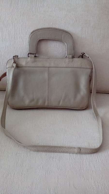 Genuine leather vintage handbag