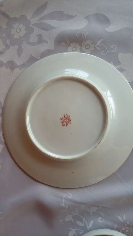 Antique 22-piece Japanese Satsuma Dragon Porcelain Tea Set - excellent condition