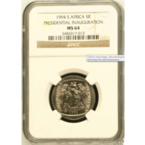 1994 Inauguration R5 *MS64*