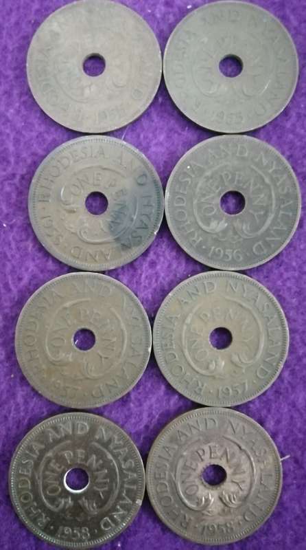 RHODESIA AND NYASALAND ONE PENNY