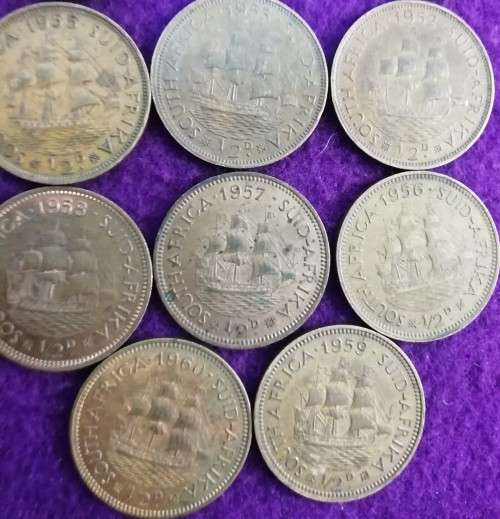SOUTH AFRICAN 1/2 pennies