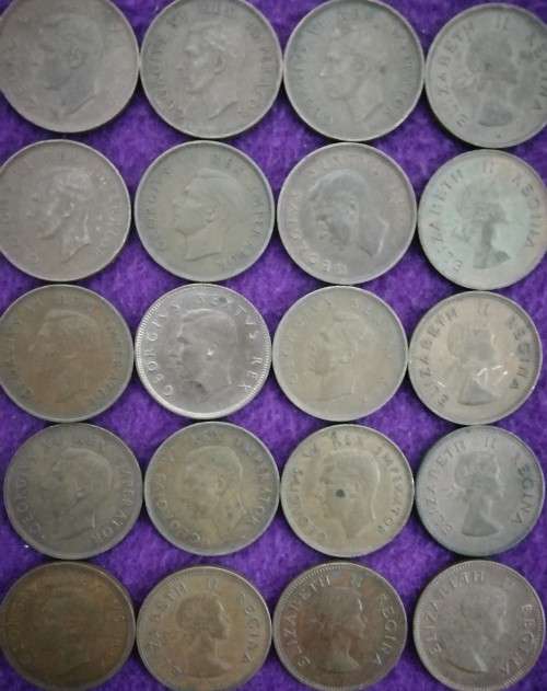 SOUTH AFRICAN 1/2 pennies