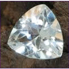 4.13ct LIGHT GREEN AMETHYST PEAR SHAPE