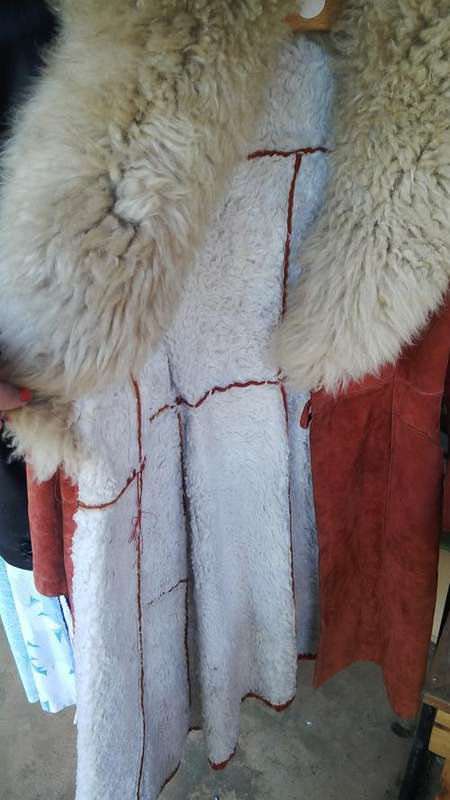 Authentic Vintage Sheepskin Coat