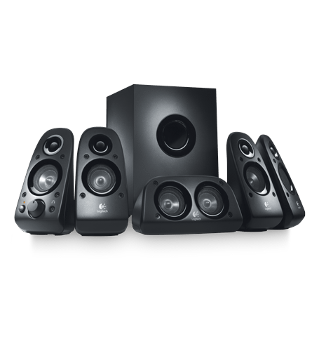 Be moved by big, 5.1 sound. With 75 watts (RMS) of room-filling sound and a powerful subwoofer, this