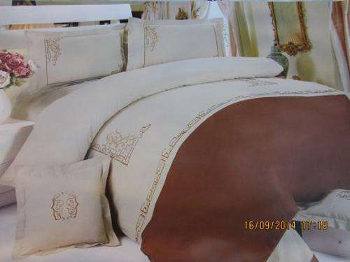 6 Piece - Cotton Feel - Bed Linen - Dubble Duvet Cover Set