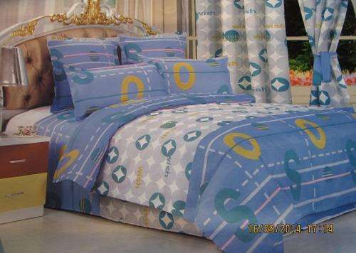 6 Piece - Cotton Feel - Bed Linen - Queen Duvet set