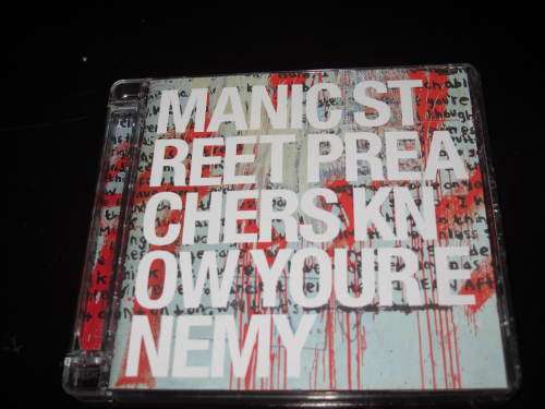 MANICS STREET PREACHERS KNOW YOUR ENEMY LC 0199 UK PRESS EXCELLENT AFRICA MUSIC NERDS