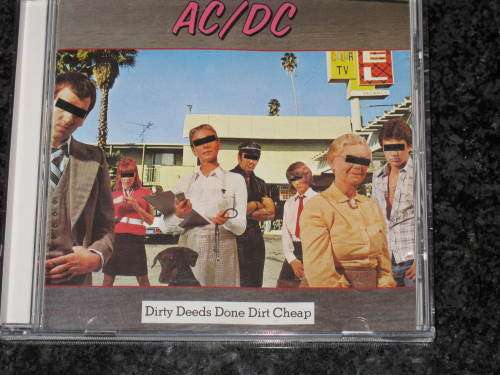 AC/DC DIRTY DEEDS DONE DIRT CHEAP IMPORT CD EXCELLENT AFRICAN MUSIC NERDS