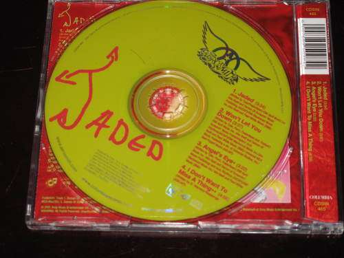 AEROSMITH JADED CDSIN465 S.A PRESS LIKE NEW MAXI SINGLE AFRICAN MUSIC NERDS