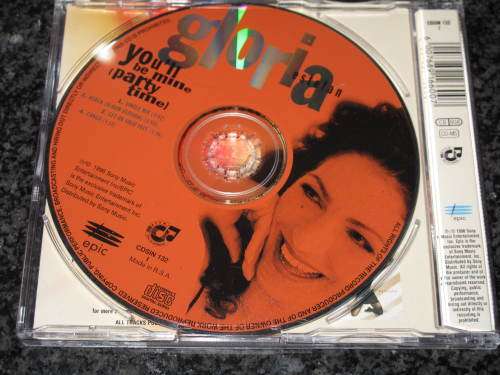 GLORIA ESTEFAN YOU'LL BE MINE PARTY TIME CB608 S.A PRESS NEAR MINT MAXI SINGLE AFRICAN MUSIC NERDS