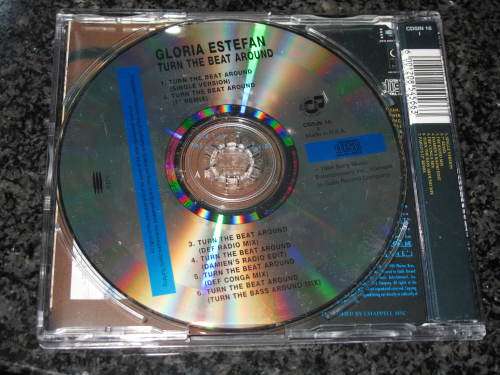 GLORIA ESTEFAN TURN THE BEAT AROUND CDSIN16 S.A PRESS NEAR MINT MAXI SINGLE AFRICAN MUSIC NERDS