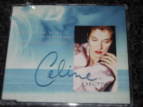CELINE DION BECAUSE YOU LOVE ME CDSIN106 S.A PRESS EXCELLENT MAXI SINGLE AFRICAN MUSIC NERDS