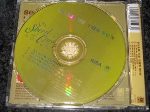 SHERYL CROW SOAK UP THE SUN REMIXES MAXCD391 S.A PRESS NEAR MINT MAXI SINGLE AFRICAN MUSIC NERDS