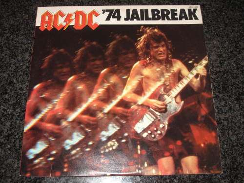 AC/DC '74 JAILBREAK ATH4058 1984 SOUTH AFRICAN PRESS NEAR MINT AFRICAN MUSIC NERDS LP VINYL RECORD