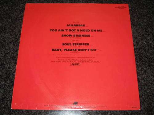 AC/DC '74 JAILBREAK ATH4058 1984 SOUTH AFRICAN PRESS NEAR MINT AFRICAN MUSIC NERDS LP VINYL RECORD