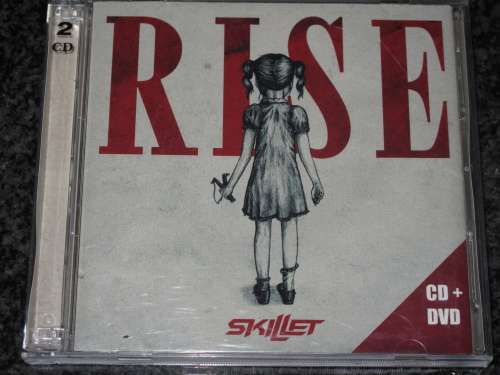 SKILLET RISE CD/DVD U.S PRESS 075678731969  NEAR MINT