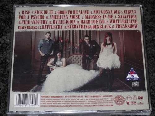 SKILLET RISE CD/DVD U.S PRESS 075678731969  NEAR MINT