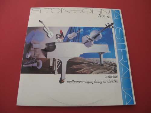 ELTON JOHN- LIVE IN... ORIGINAL UK PRESSING VINYL RECORD