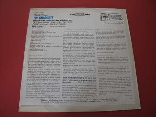 SIMON and GARFUNKEL - THE GRADUATE .. ORIGINAL SA PRESSING VINYL RECORD