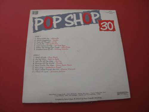 POP SHOP  - SPECIAL EDITION VOL 30  ORIGINAL SA PRESSING VINYL RECORD