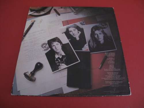 PAUL MCCARTNEY - BAND ON THE RUN... ORIGINAL USA PRESSING VINYL RECORD