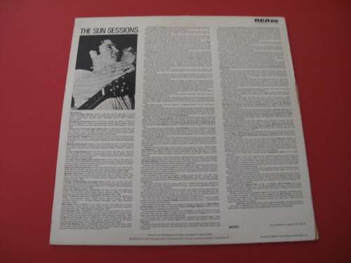 ELVIS PRESELY - THE SUN COLLECTION .. ORIGINAL UK PRESSING VINYL RECORD