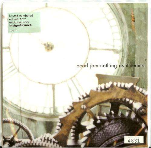 Pearl Jam Nothing as it Seems 7" Coloured Vinyl Ltd to 5000 WorldWide Excellent condition, Unplayed!