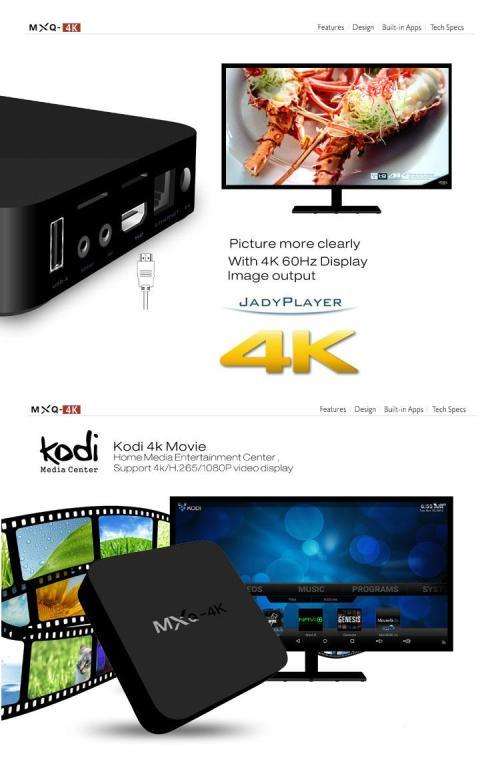 MX4K ANDROID TV BOXES