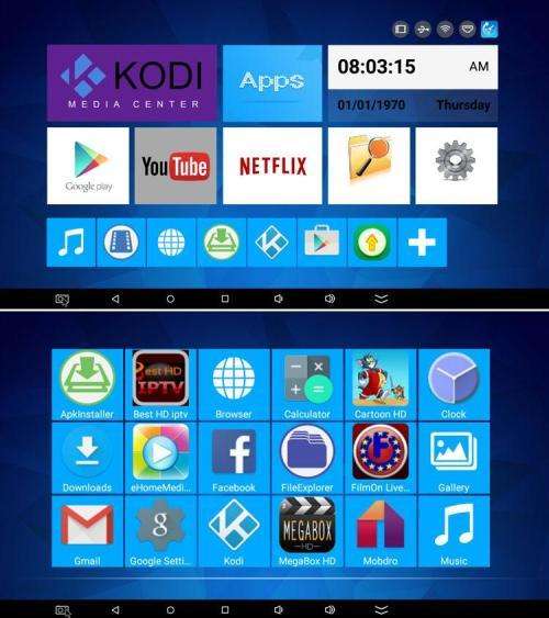 MX4K ANDROID TV BOXES
