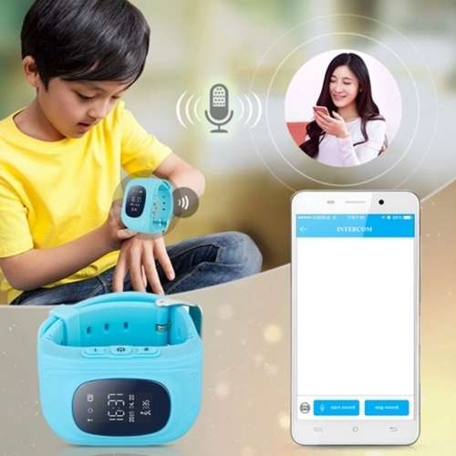 Q50 KIDS GPS TRACKING SMARTWATCHES. PINK AND LIGHT BLUE