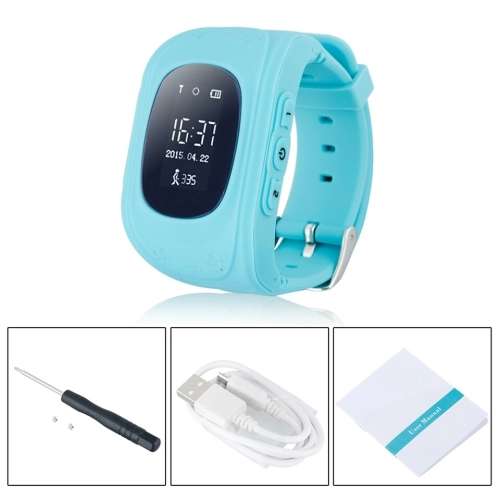 Q50 KIDS GPS TRACKING SMARTWATCHES. PINK AND LIGHT BLUE